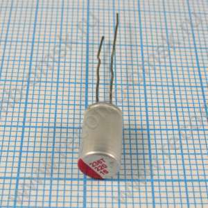 16V 220uF 6x10mm - Конденсатор твердотельный