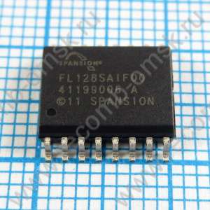 S25FL128S - Микросхема Flash 128 Mbit (16 Mbyte)