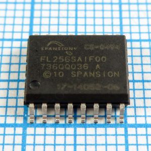 25FL256S - Микросхема Flash  256 Mbit (32 Mbyte)