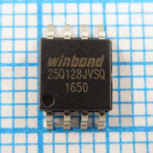 25Q128JVSQ 3V - Flash память с последовательным интерфейсом объемом 128Mbit
