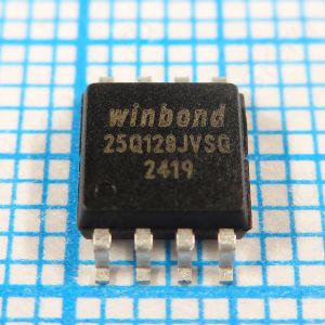25Q128JVSQ 3V - Flash память с последовательным интерфейсом объемом 128Mbit