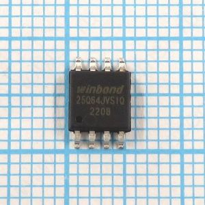 25Q64JVSIQ W25Q64JVSIQ 3V - Flash память с последовательным интерфейсом объемом 64Mbit
