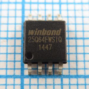 W25Q64FWSIQ 25Q64FW 25Q64FWSIQ 1.8V - Flash память с последовательным интерфейсом объемом 64Mbit
