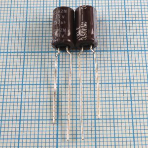 25V 150UF 6x11 KZM - Электролитический конденсатор