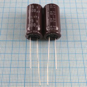 25V 1800uF 13x25 GPA - Электролитический конденсатор
