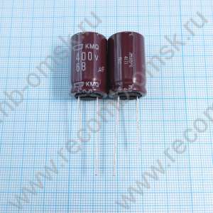 400V 68UF 16x25mm KMQ - Электролитический конденсатор
