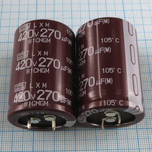270uF 420v 420v270uF 30x45 LXM - Электролитический конденсатор