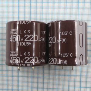 220uF 450v  450v220uF 30x30 LXS - Электролитический конденсатор