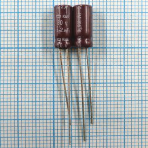 2.2uF 50v 50v2.2uF 5x11 KME - Электролитический конденсатор