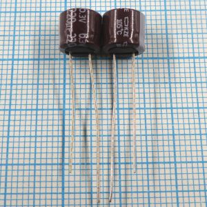 220uF 6.3v 6.3v220uF 8x7 KZE - Электролитический конденсатор
