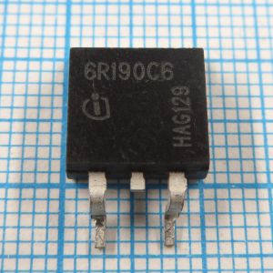 6R190C6 TO263 650V 20A - N канальный транзистор