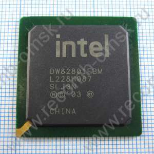 SLJGN 82801FBM NH82801FBM FW82801FBM DW82801FBM SL89K SL7W6 - Контроллер ввода-вывода ICH-6M(I/O Controller Hub)