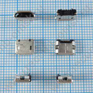 Разъем Micro USB 2.0 - B type - 5 pins - PJ91M