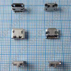 Разъем Micro USB 2.0 - B type - 5 pins - PJ98M