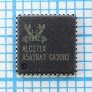 ALC271X - HD audio codec со встроенным усилителем класса D