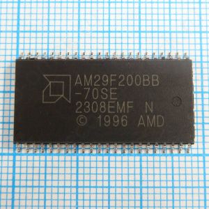 AM29F200BB AM29F200BB-70SE - Flash с параллельным интерфейсом объемом 256кб