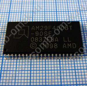AM29F400BT AM29F400BT-90SE - Flash с параллельным интерфейсом объемом 512кб