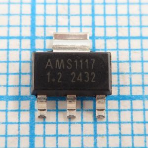 AMS1117-1.2 - Линейный стабилизатор напряжения с малым падением напряжения