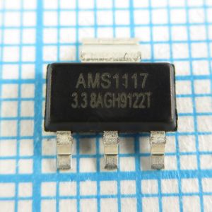 AMS1117-3.3 - Линейный стабилизатор с малым падением напряжения