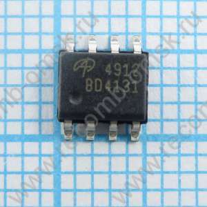 Несимметричный сдвоенный N канальный транзистор - AO4912 (4912)