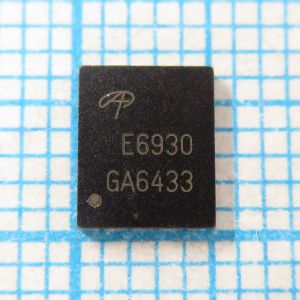 AOE6930 E6930 30V 22A 30V 85A DFN5X6E -  Сдвоенный N-канальный транзистор