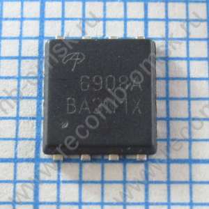 AON6908A 6908A 30V 80A - Сдвоенный N-канальный транзистор