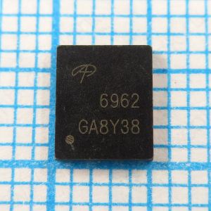 AON6962 6962 30V 30A DFN5x6A - Сдвоенный N-канальный транзистор