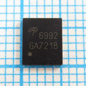 AON6992 6962 30V 50A DFN5x6D - Сдвоенный N-канальный транзистор