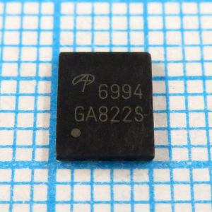 AON6994 6994 30V 50A 82A - N-канальный MOSFET-транзистор с двумя асимметричными каналами.