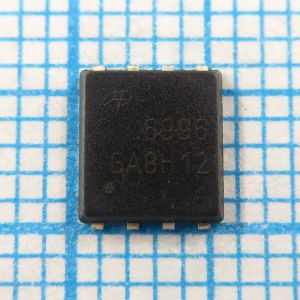 AON6996 6996 30V 50A 60A - сдвоенный N-канальный MOSFET (металл-оксид-полупроводниковый полевой транзистор) с асимметричной структурой.