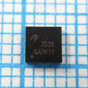 AON7528 7528 30V 50A - N-канальный MOSFET-транзистор.