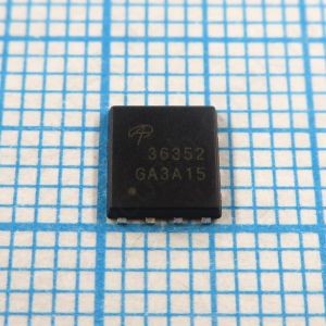  AONY36352 30V 49A/85A - Сдвоенный N канальный транзистор