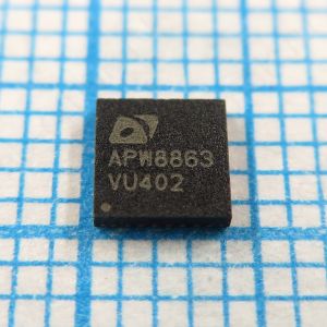 APW8863QBI APW8863 - питание DDR3 и DDR4 памяти.