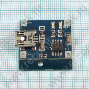 TP4056 1A Li-ion Micro USB - Зарядная плата без защиты