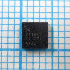 BQ24166RGER BQ24166 - Зарядное устройство для литий-ионных аккумуляторов с двумя входами и переключением режимов на одну ячейку