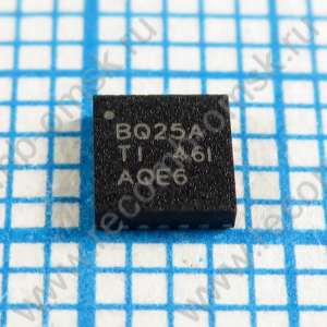 BQ24725A BQ25A - SMBus Контроллер зарядки 2-4 элементной LI+ батареи
