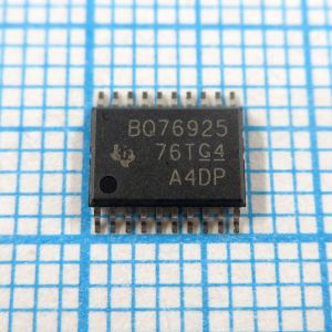 BQ76925PWR TTSOP - контроллер литий-ионных и литий-фосфатных аккумуляторов 3-й и 6-й серий. Монитор заряда батареи (аналоговый интерфейс)