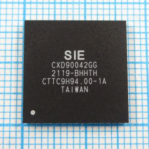 CXD90042GG - специализированный южный мост (Southbridge), разработанный компанией Sony Interactive Entertainment (SIE) для использования в игровых консолях PlayStation 4 Slim и PlayStation 4 Pro.