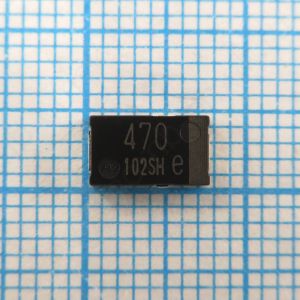 EEFLX0E471R40 SP-Cap 470uf 2.5V Серия LX 2917 0.0045 Ом - конденсатор