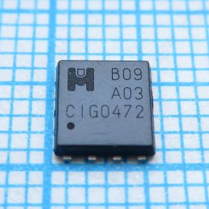 EMB09A03HP B09A03 30V 15A EDFN5X6 - Сдвоенный N-канальный транзистор 