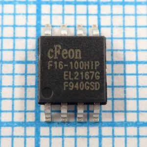 EN25F16-100HIP F16-100HIP - 16-мегабитная (2 МБ) последовательная flash-память.