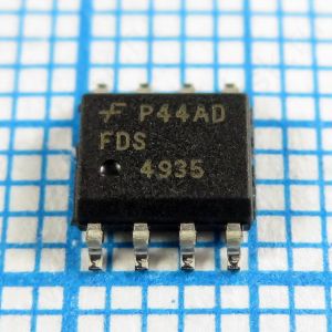 FDS4935 30V 7A - сдвоенные P-канальные транзисторы