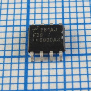 FDS6900AS 30V 10A - Сдвоенный N-канальный транзистор