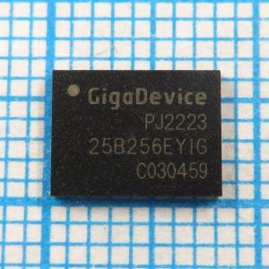 GD25B256EYIGR GD25B256E 25B256E 2.7-3.6V - Flash память с последовательным интерфейсом объемом 256Mbit
