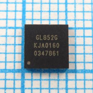GL852G QFN - 4-портовый хаб-контроллер для интерфейса USB 2.0.