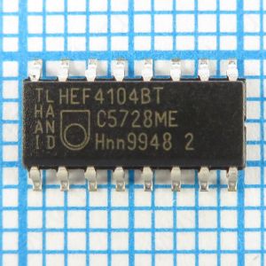 HEF4104BT - Quad low-to-high voltage translator with 3-state outputs