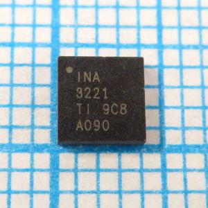 INA3221AIRGVR INA3221 3221 - Трехканальный измеритель высокого напряжения, монитор напряжения на шине с интерфейсом 2C