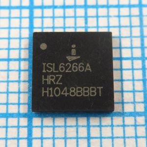 ISL6266A(ISL6266AHRZ) - Двухфазный ШИМ контроллер питания процессора с протоколом управления Intel® IMVP-6+(Montevina)