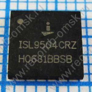 ISL9504 ISL9504CRZ - Двухфазный ШИМ контроллер питания процессора