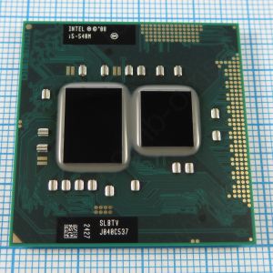 SLBTV i5-540M  SLBPG Q4CG Q3G9 Intel Core i5 Mobile Arrandale Socket G1 rPGA988A - процессор для ноутбука